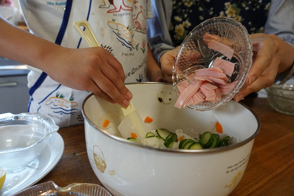 かんぴょう（干瓢）サラダ　まぜる　栃木県　郷土料理　レシピ