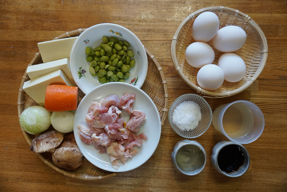 食材　親子煮　レシピ　栃木県　郷土料理