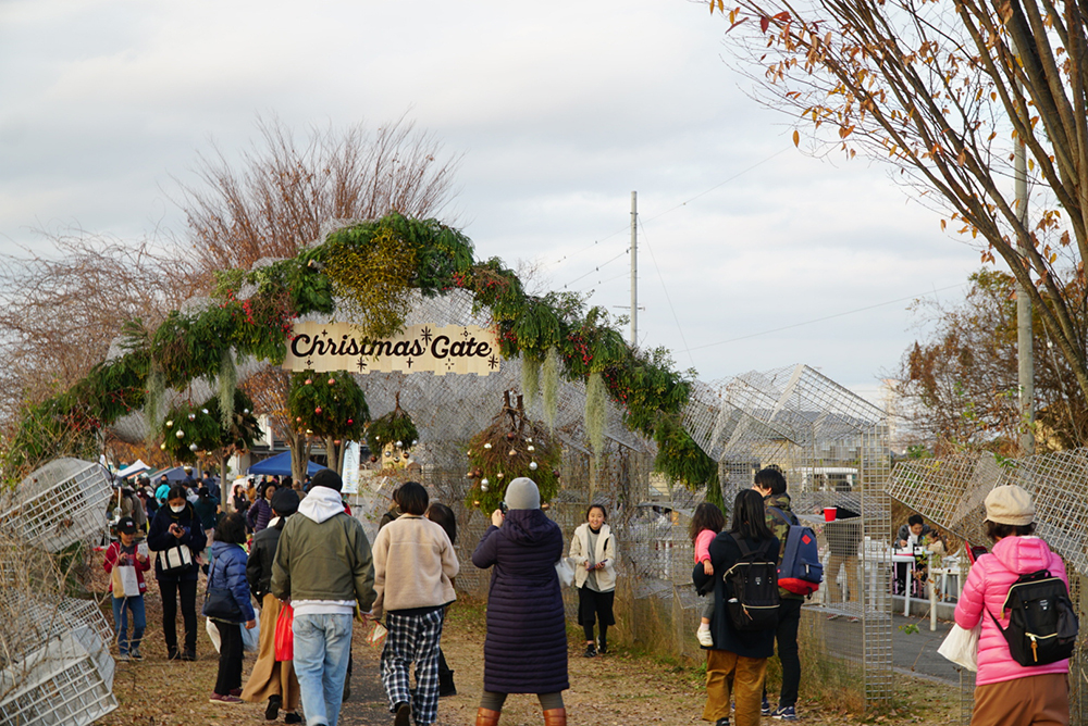クリスマスゲート・高根沢町・TAKANEZAWA ROCKSIDE MARKET・とちぎのしゅし