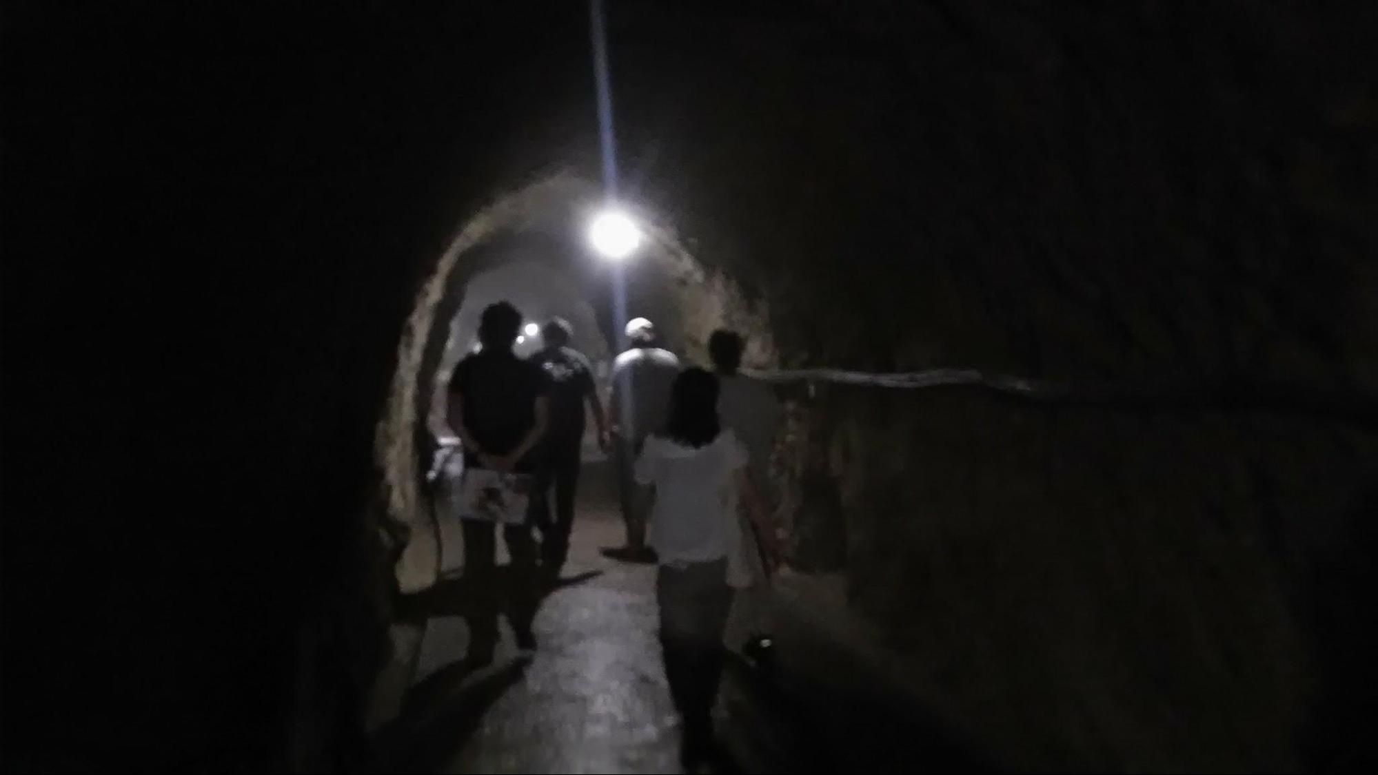 栃木県　那須烏山市　どうくつ酒蔵　島崎酒造　洞窟の中